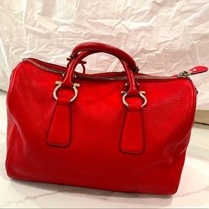 Salvatore Ferragamo Red Handbag